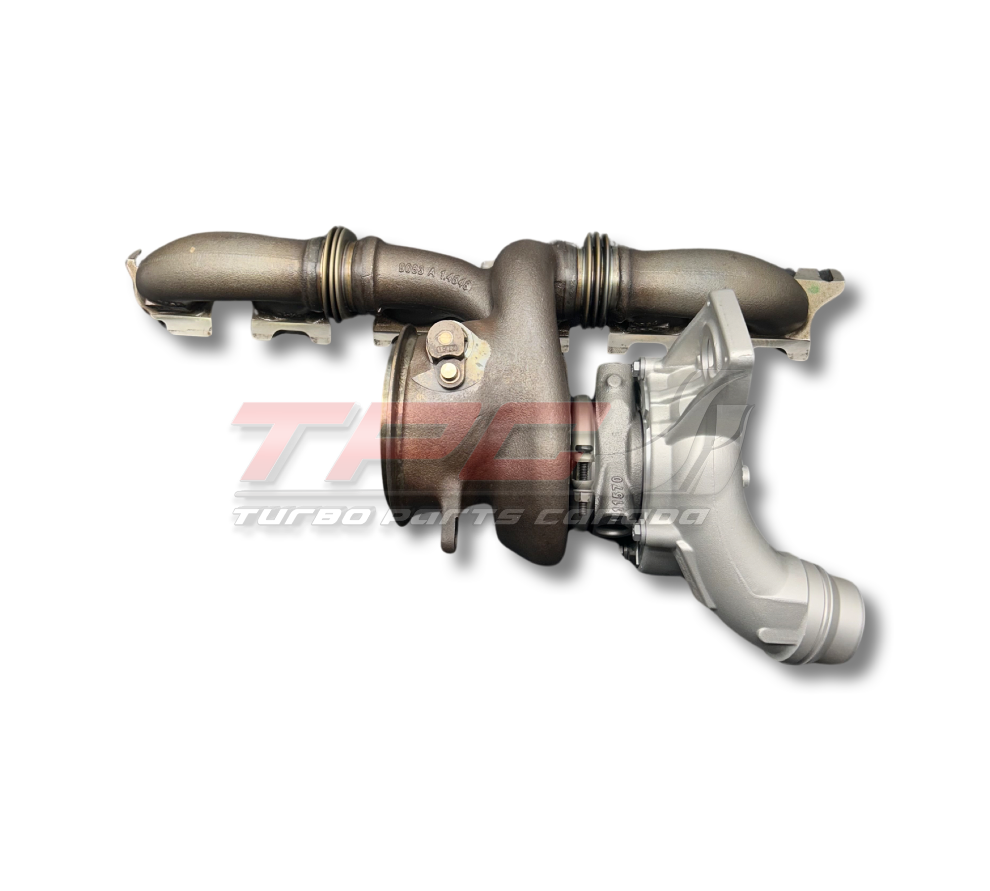 TPC B58 Stage 2 Hybrid Turbocharger (Gen 3, 6 Port)