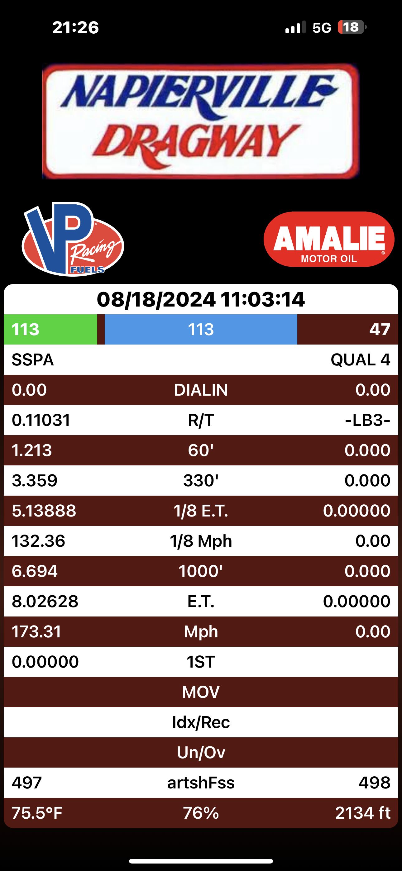 76mm 1/4 mile